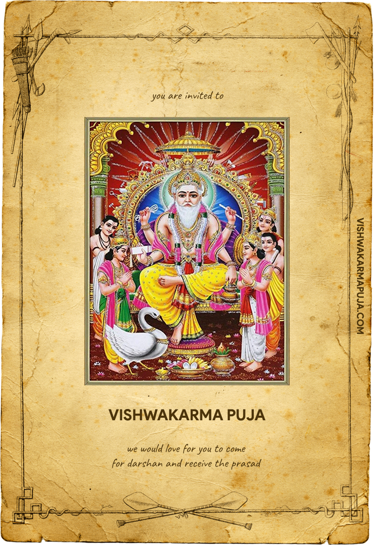 Happy Vishwakarma, Transparent Png Download - Vishwakarma Puja Vishwakarma  Png - 728x1062 Wallpaper 