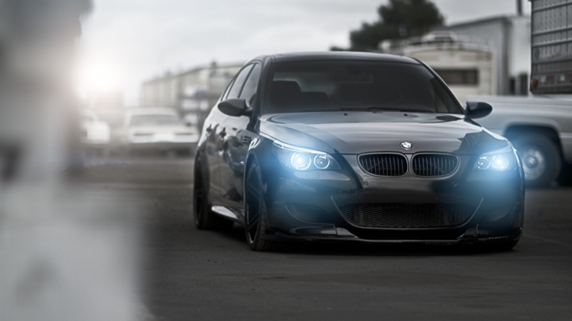 Merton Thomas - Bmw E60 M5 Headlights - HD Wallpaper 