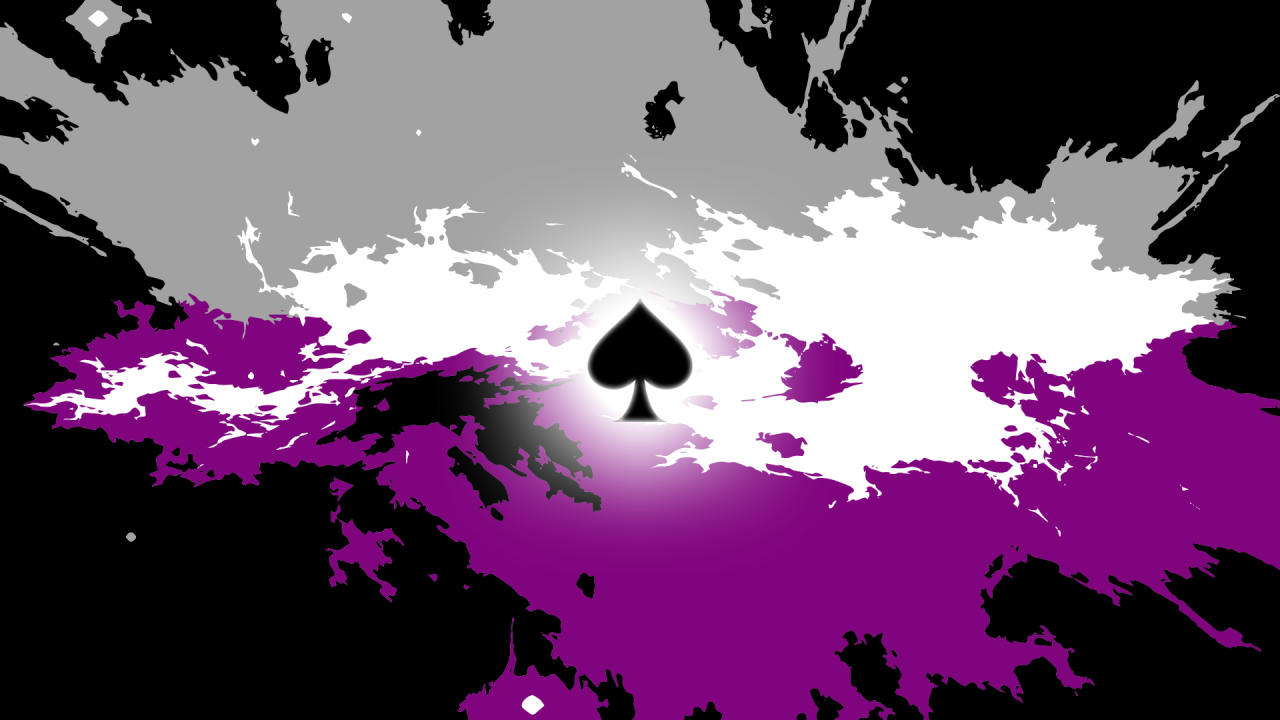 Asexual Pride Wallpaper - Asexual Desktop Background - HD Wallpaper 