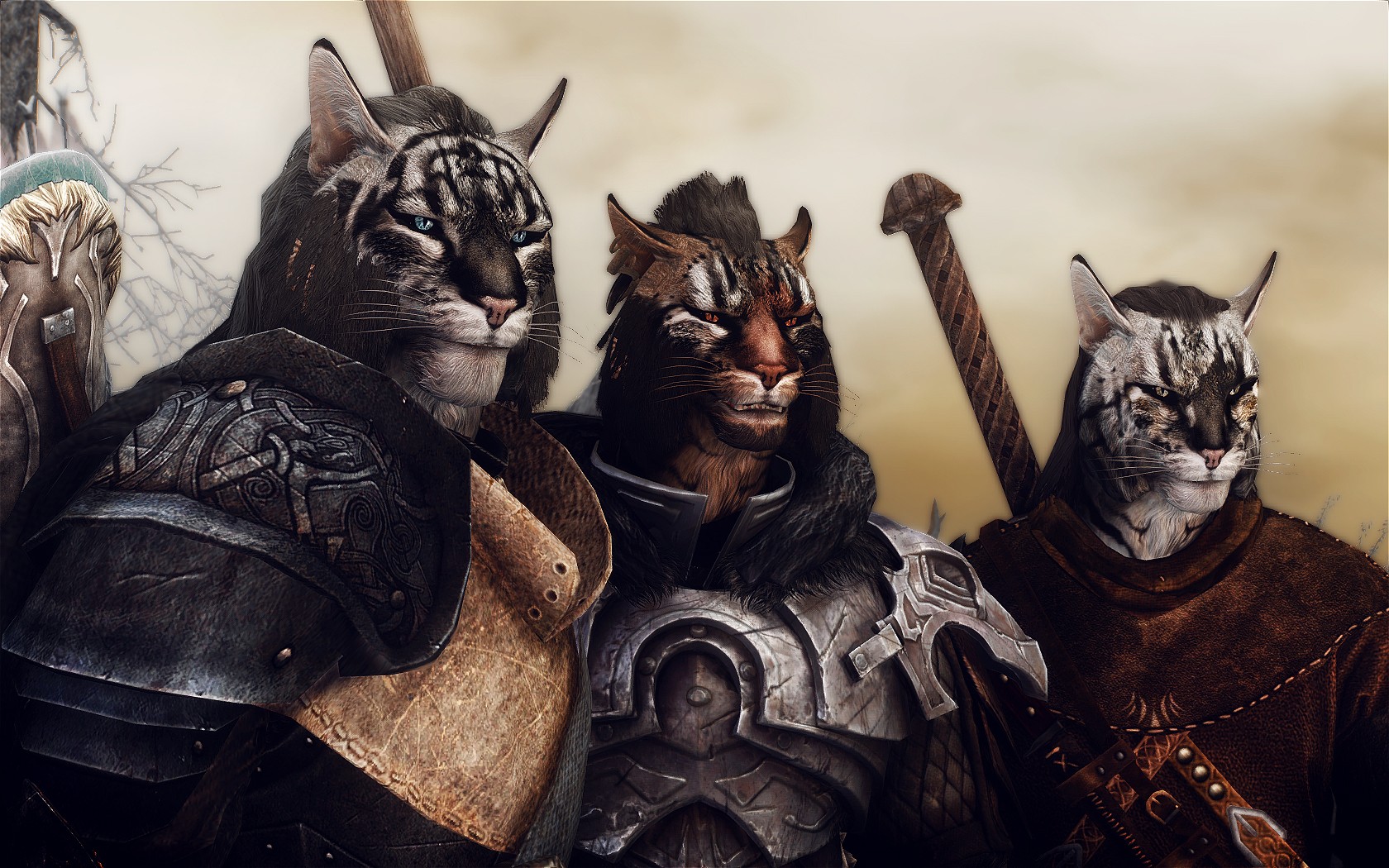 Cool Looking Khajiit Skyrim - HD Wallpaper 