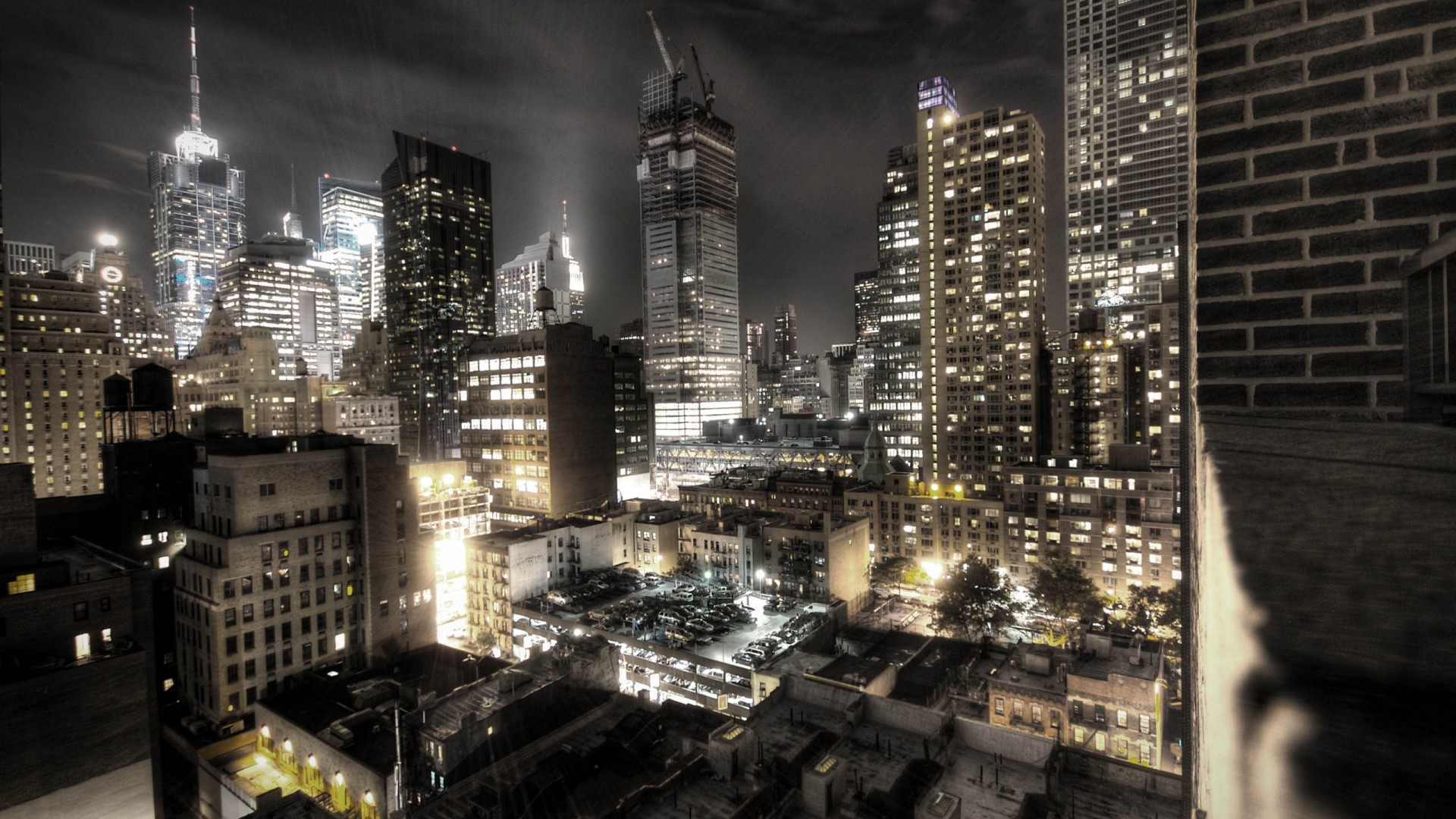 New York City Light Wallpaper 1080p - HD Wallpaper 