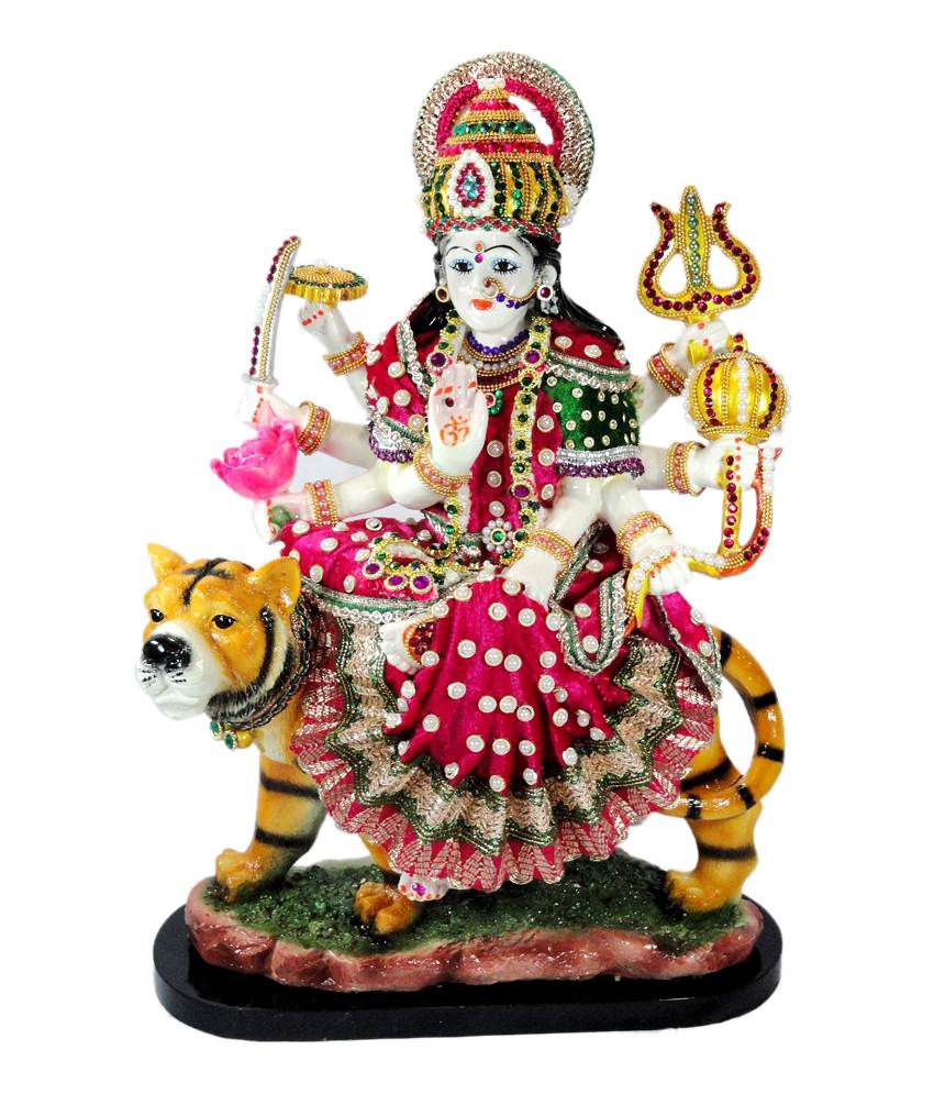 Durga Mata Images In Small - HD Wallpaper 
