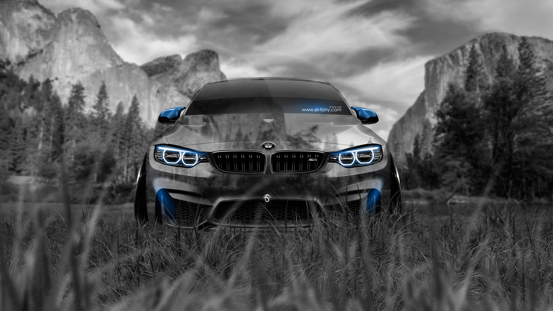 Bmw M4 Front Crystal Nature Car 2014 El To 
 Data Src - Bmw M4 Wallpapers Hd - HD Wallpaper 