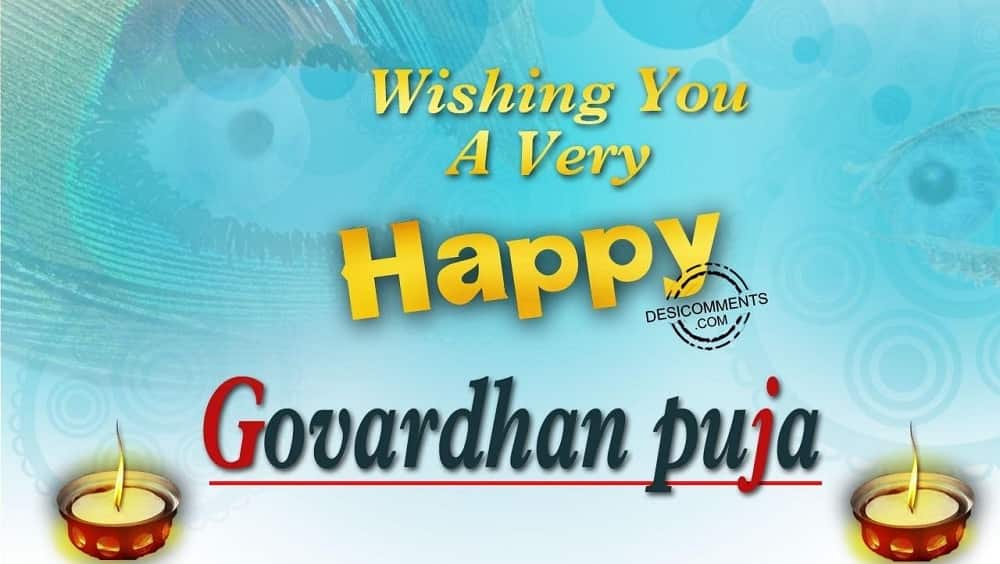 Govardhan Puja Image - Happy Govardhan Puja Hd - HD Wallpaper 