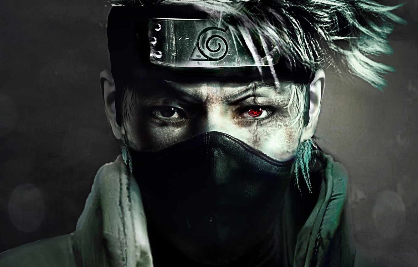 Photo Wallpaper Naruto, Anime, Sharingan, Ninja, Manga, - Kakashi Hatake In Real Life - HD Wallpaper 