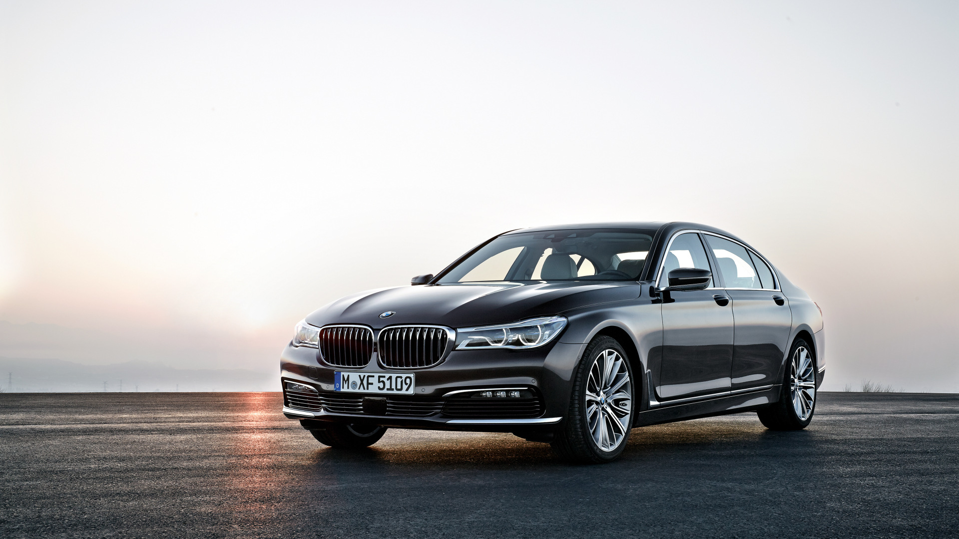 Bmw 7 Series Wallpaper-1920x1080 - Bmw 750 Alpina 2016 - HD Wallpaper 