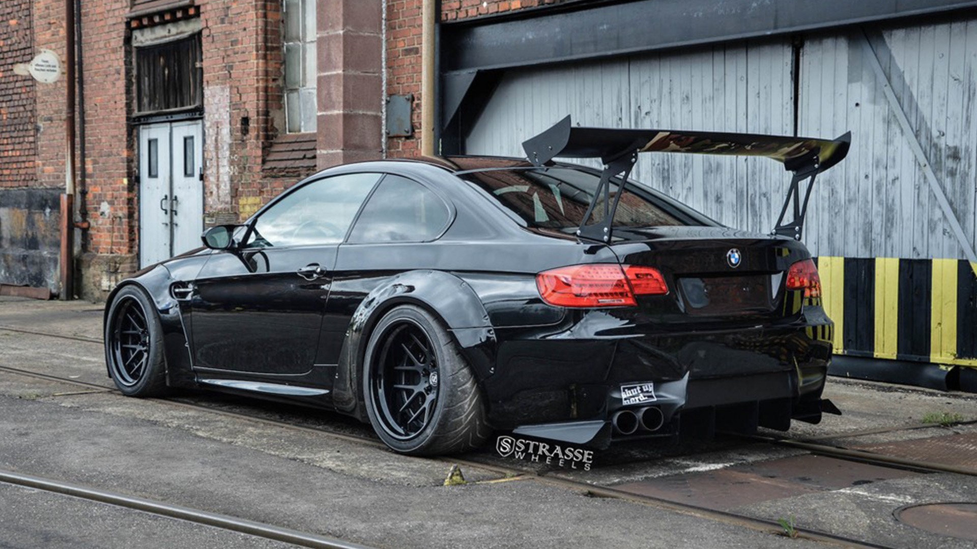 Bmw M3 Big Wing - HD Wallpaper 