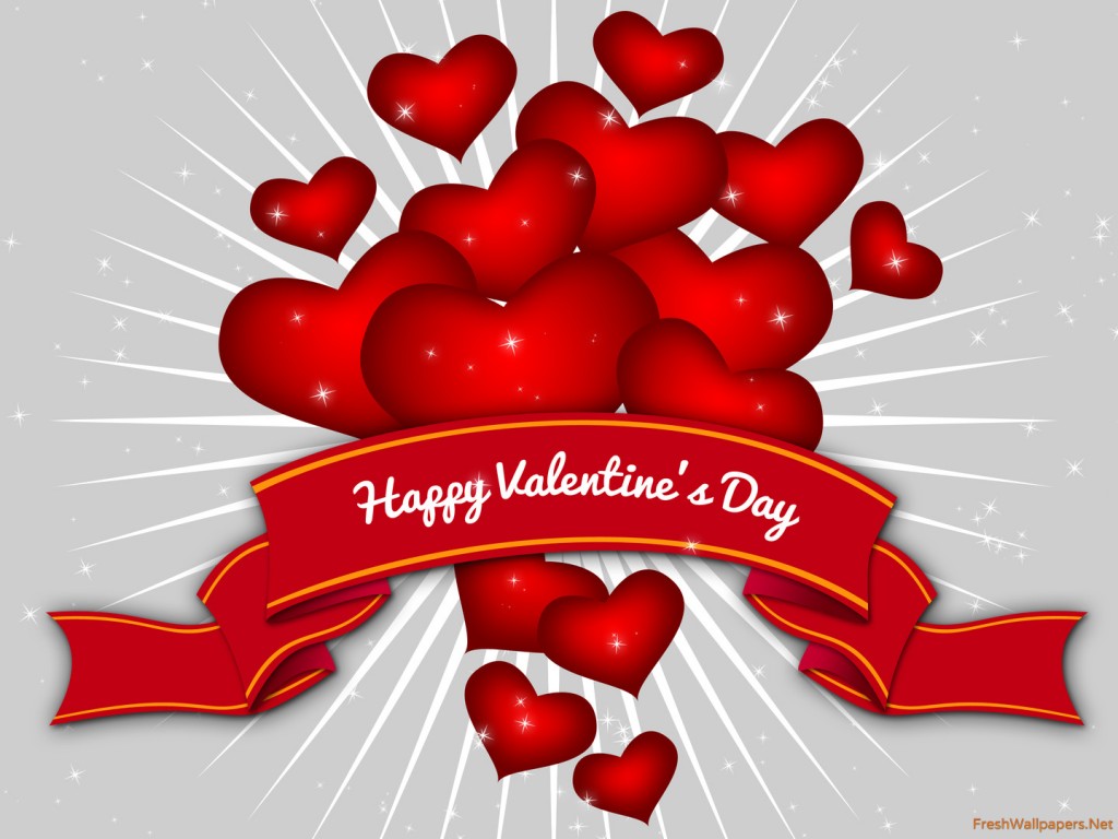 Full Hd Happy Valentines Day - HD Wallpaper 