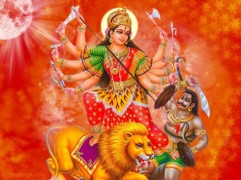 Maa Durga - HD Wallpaper 