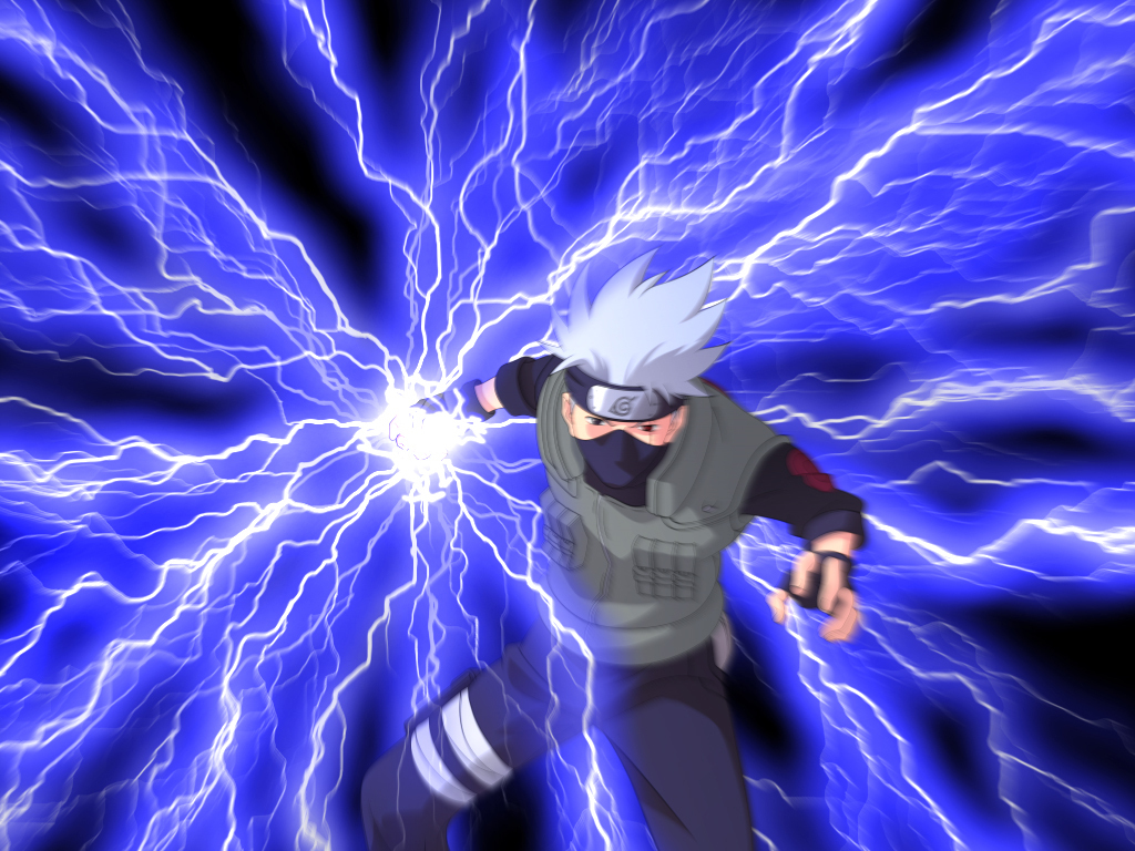 Kakashi- Sensei - Kakashi Wallpaper Chidori - HD Wallpaper 