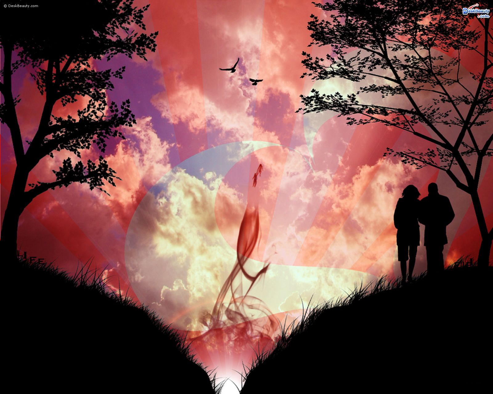 Valentine Wallpapers Pack Download V - Best Valentine Backgrounds - HD Wallpaper 