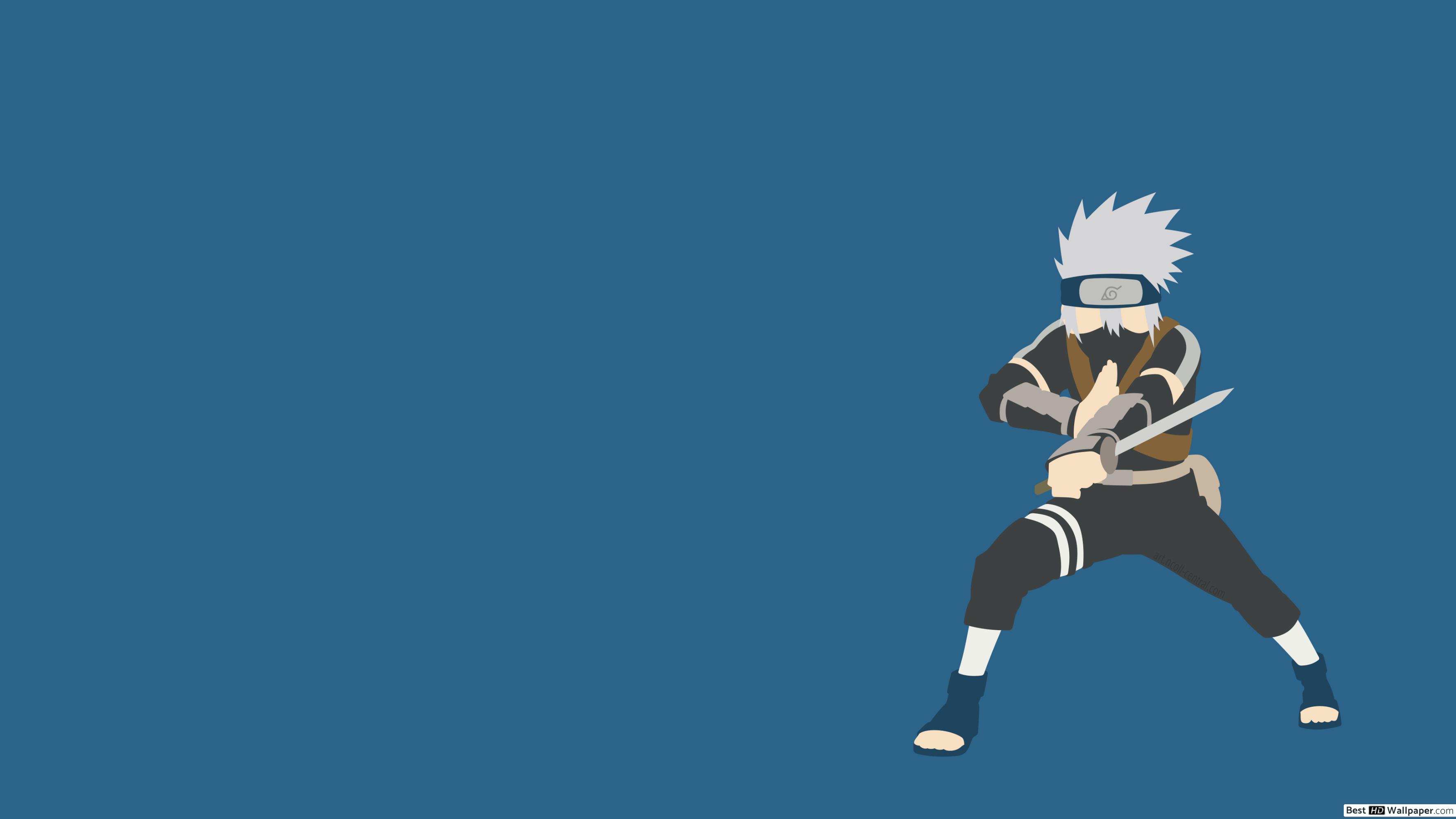 Kakashi Minimalist Wallpaper Hd - HD Wallpaper 