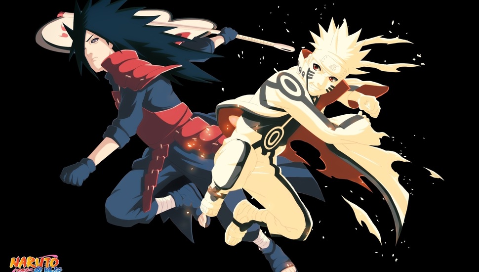 Uzumaki, Naruto Uzumaki, Madara Uchiha, Naruto Vs Madara, - Madara Uchiha And Naruto Uzumaki - HD Wallpaper 