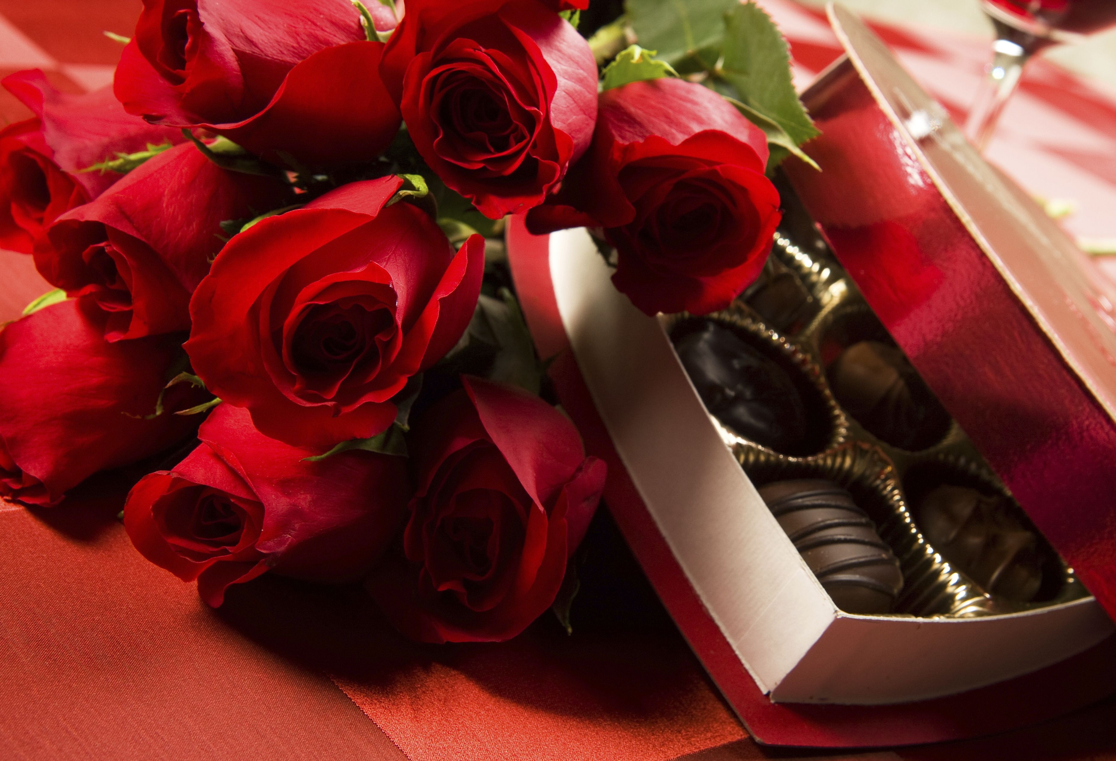 Beautiful Valentine Day Gift Wallpaper - HD Wallpaper 