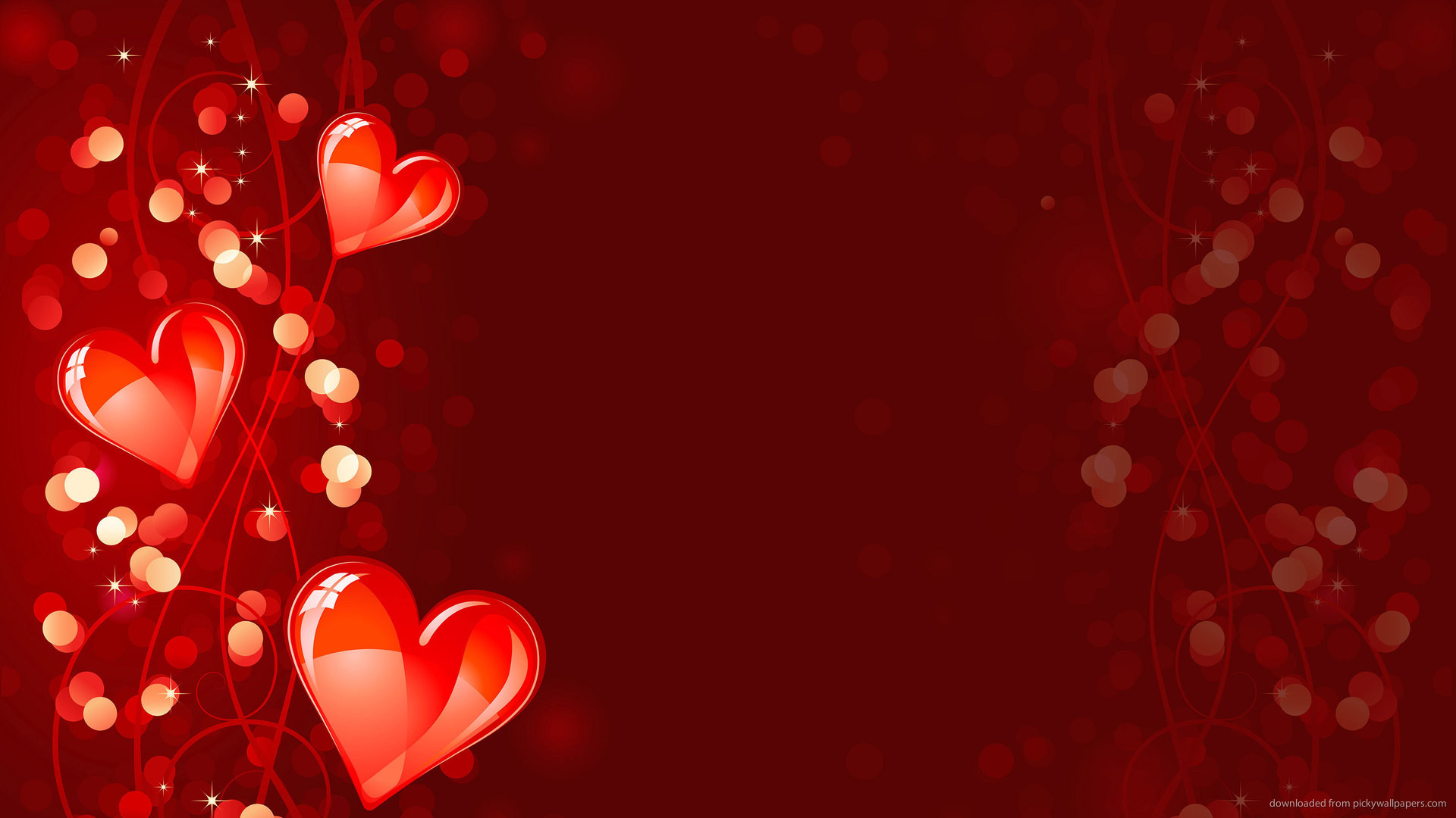 Ipad, Valentine S Day Hearts Beckground Screensaver - Valentines Day Screen Saver - HD Wallpaper 