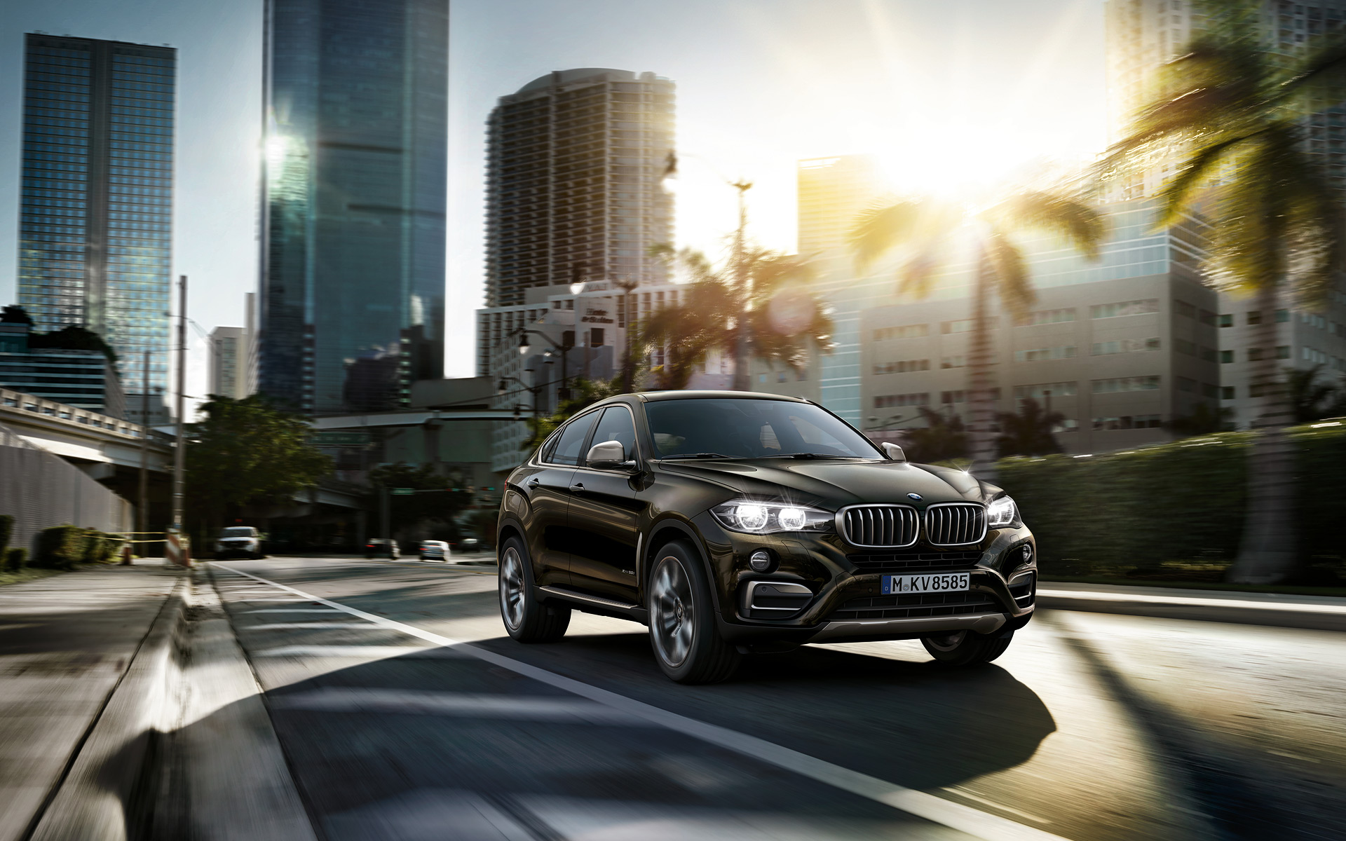 Bmw X6 - Bmw X6 M Black 2015 - HD Wallpaper 