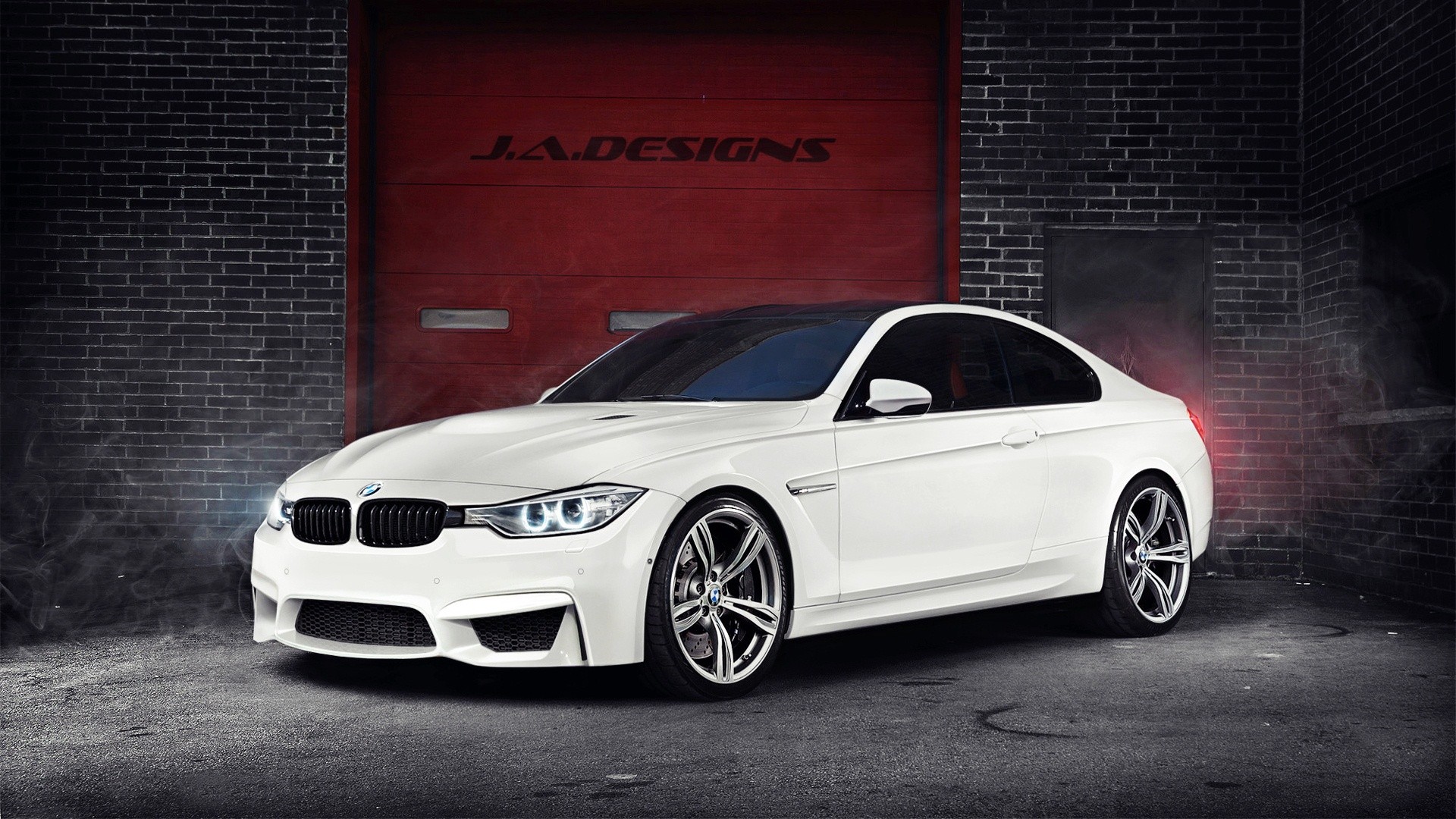 2015 Bmw M3 Coupe White - HD Wallpaper 