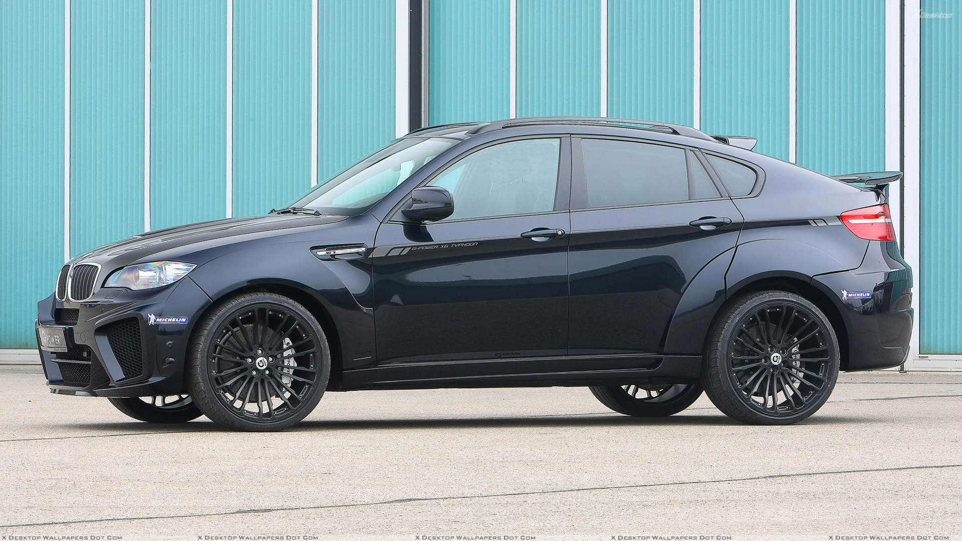 All Black Bmw X6 M - HD Wallpaper 