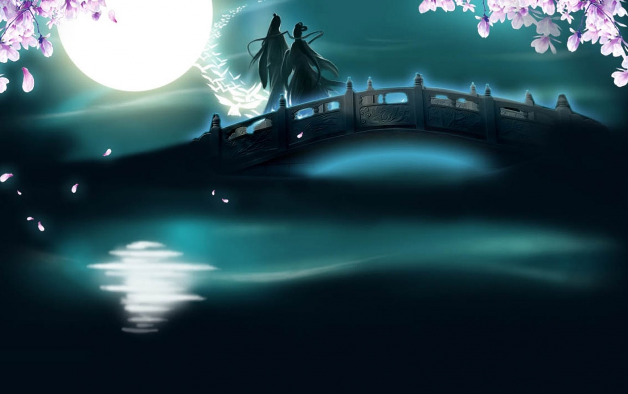 Chinese Valentine Wallpapers - Chinese Wallpaper For Desktop - HD Wallpaper 