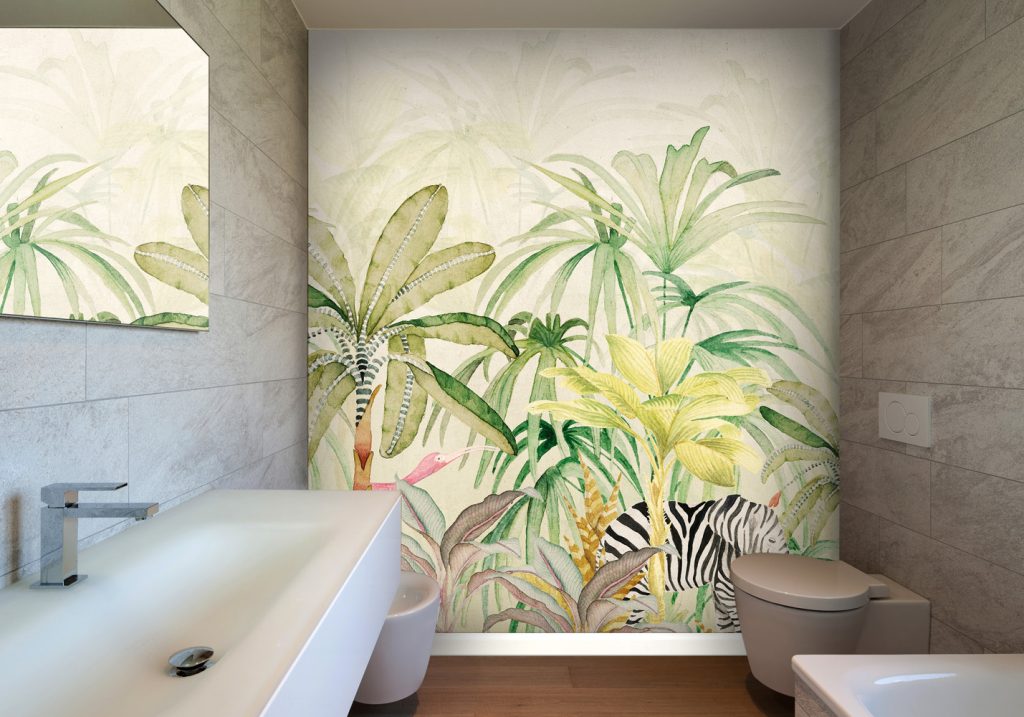 Idee Carta Da Parati Bagno - HD Wallpaper 