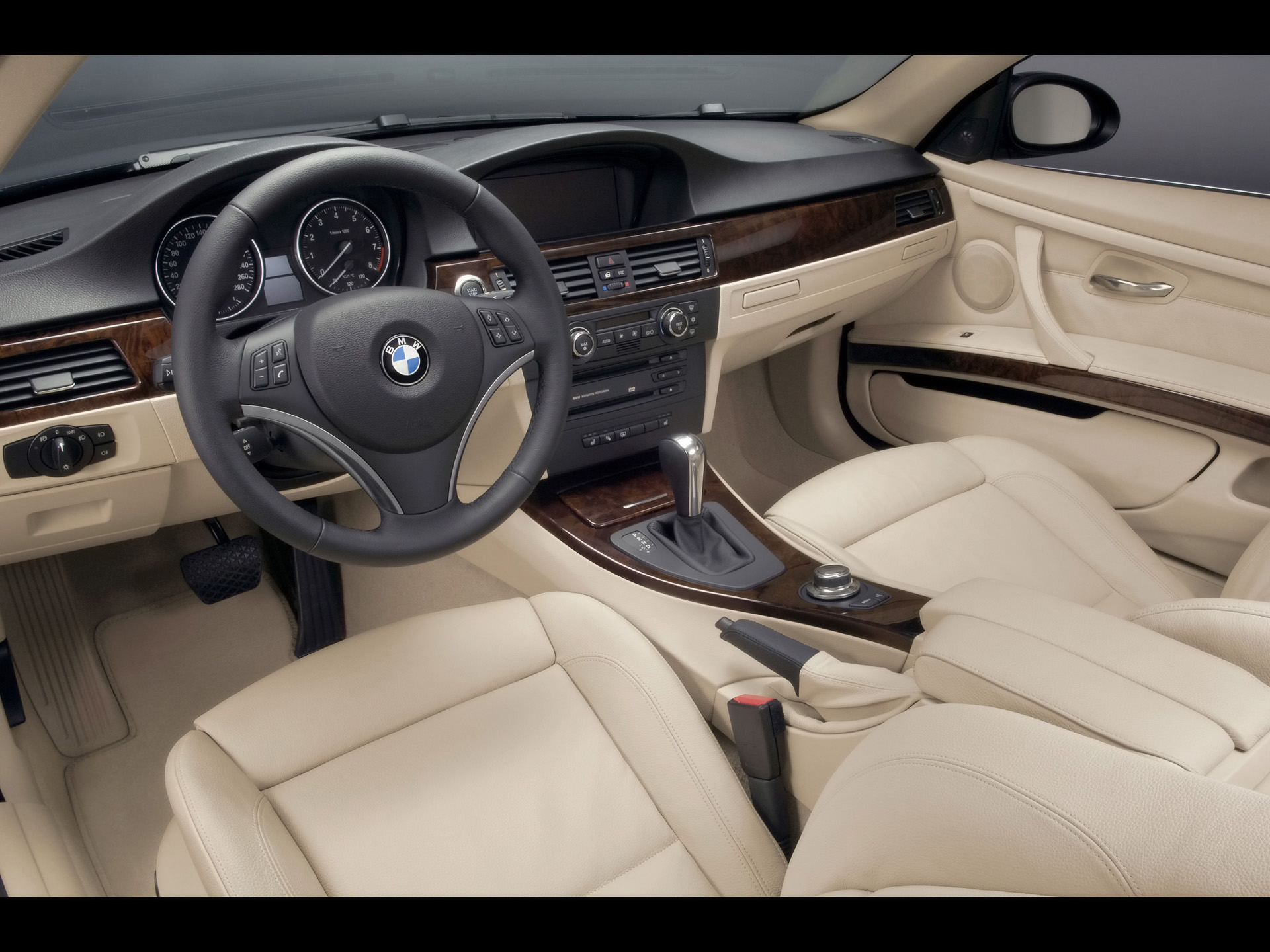 2010 Bmw 335i Interior - HD Wallpaper 