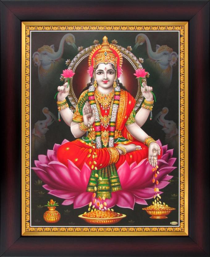 Goddess Lakshmi Live Wallpaper For Android Free Download - Good Morning Goddess  Lakshmi - 680x832 Wallpaper 