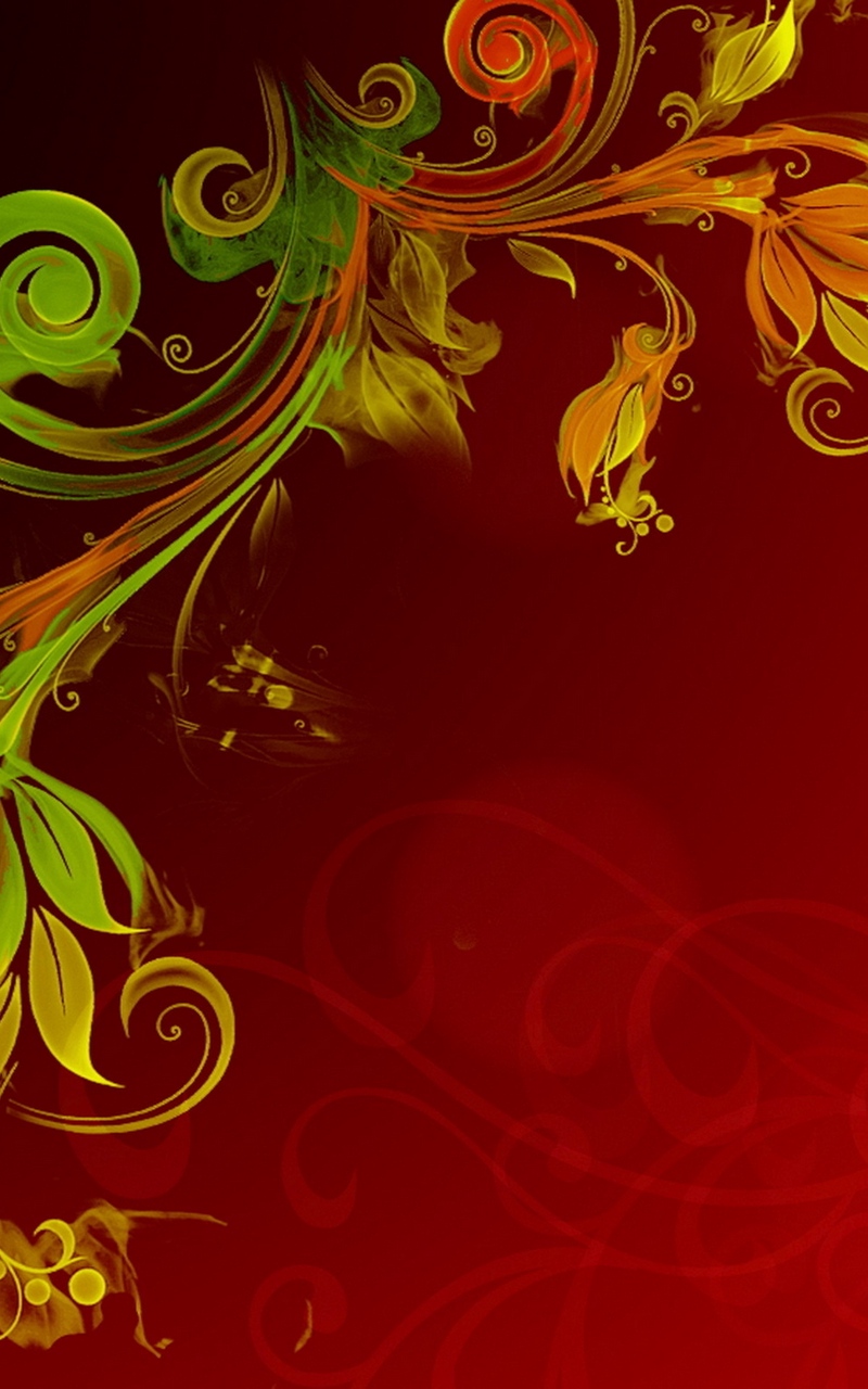 Wallpaper Fire, Effect, Background, Plant, Glare - Flower Vector Background Hd - HD Wallpaper 