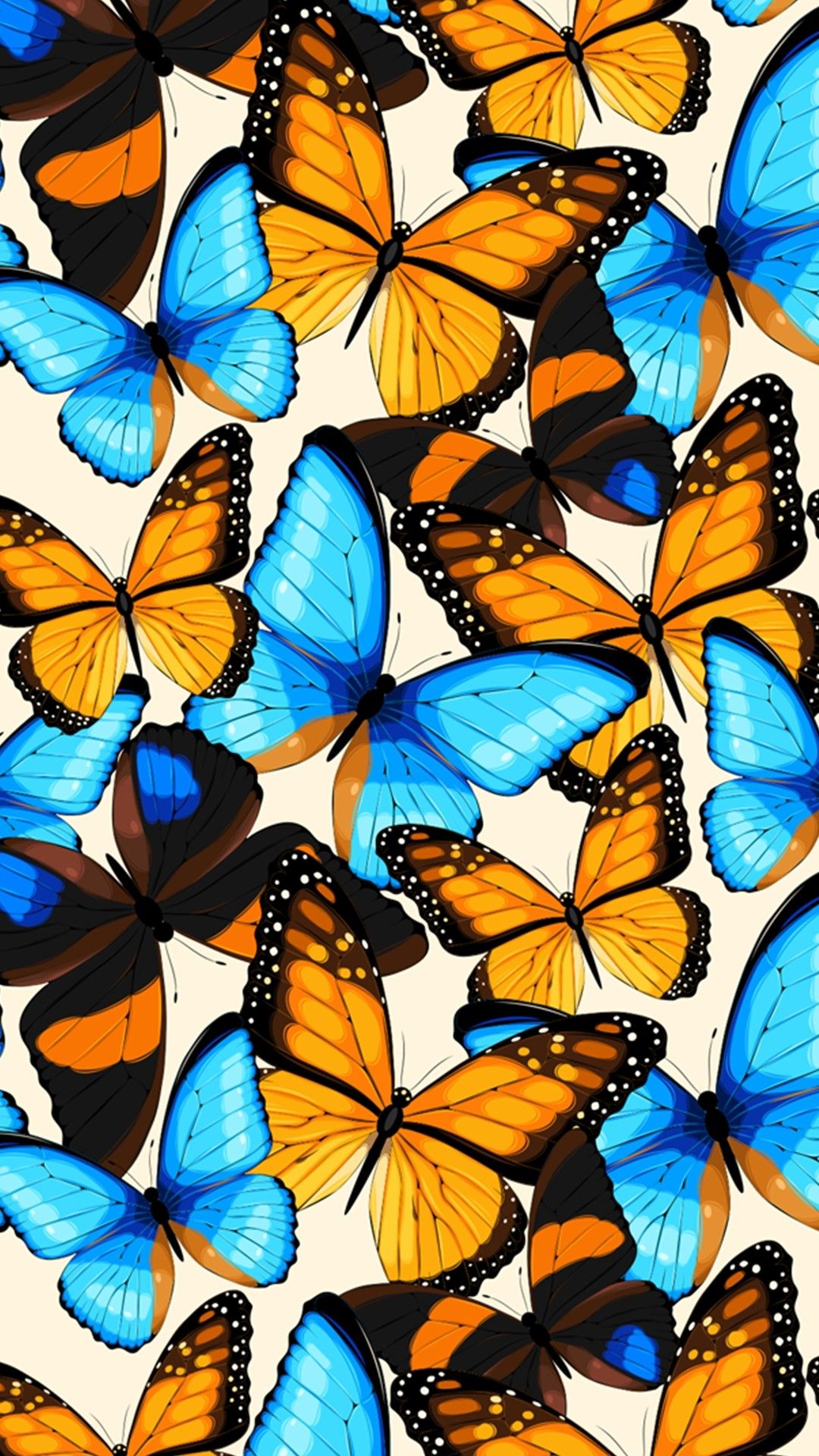 Backgrounds Iphone Vsco Wallpapers Butterfly - HD Wallpaper 