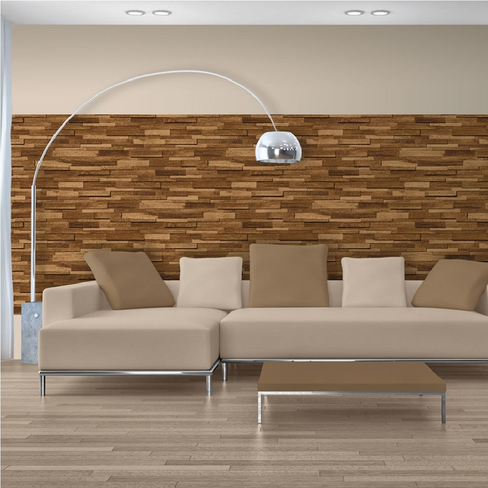 Wood Block Effect - HD Wallpaper 