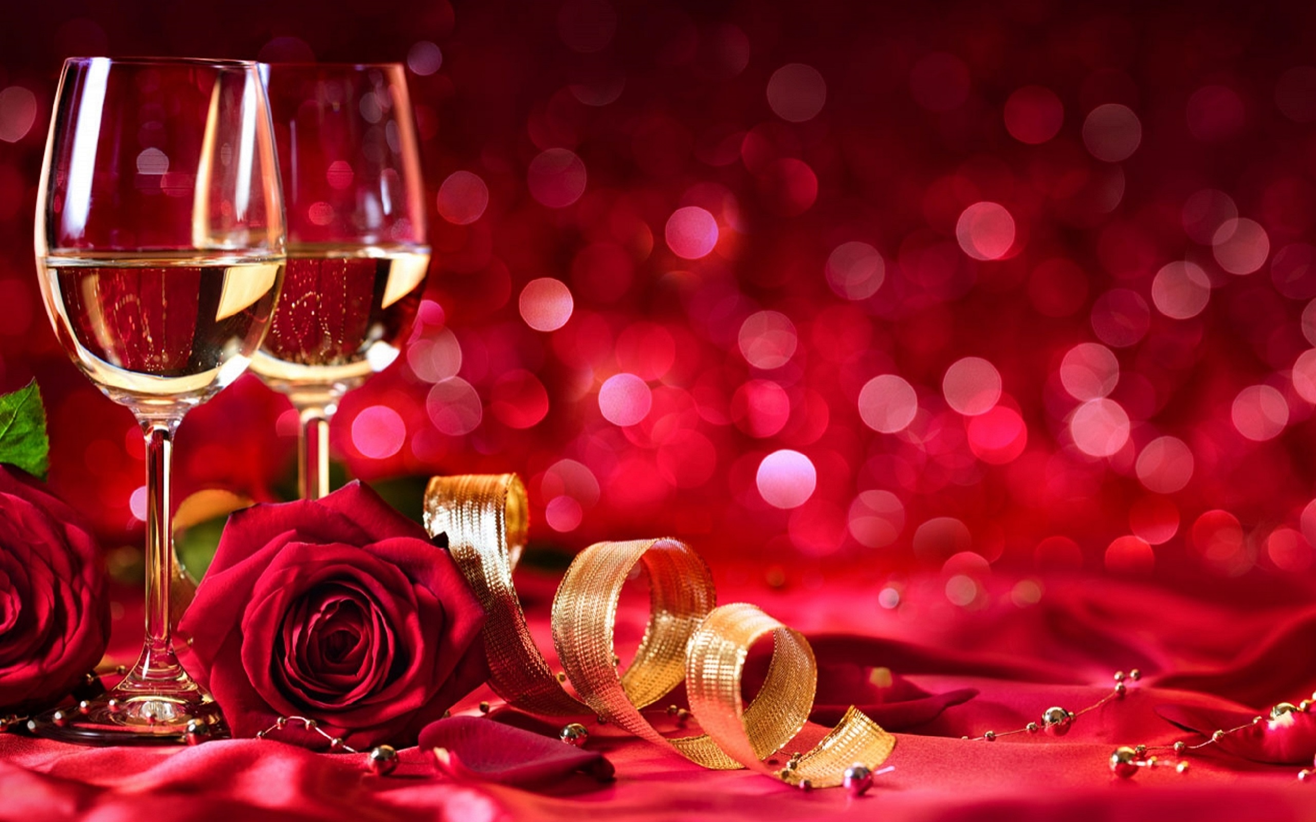 Valentines Love Wallpapers Icon Wallpaper Hd - Valentines Day Dinner Background - HD Wallpaper 