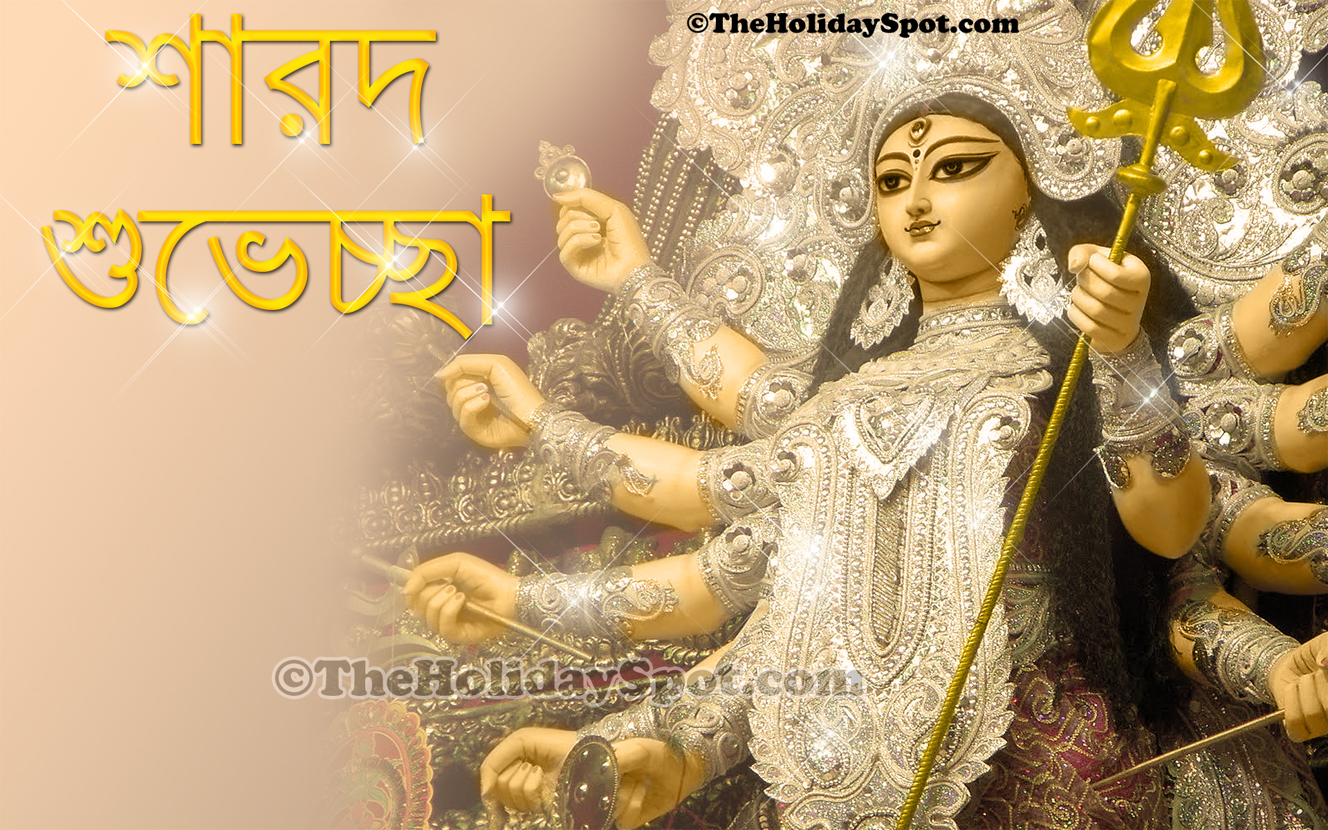 Durga Puja Picture Suveccha - HD Wallpaper 