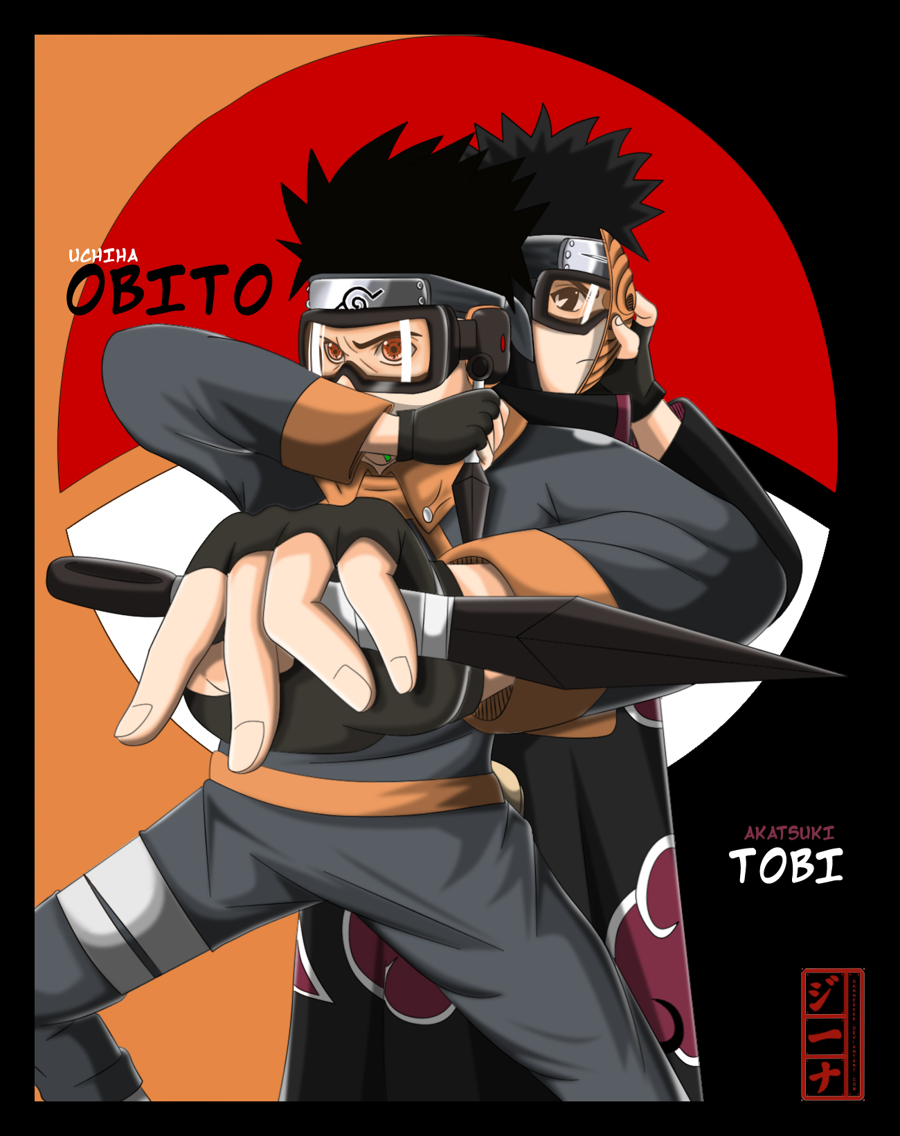 Tobi Aka - Obito - Obito Uchiha Kid - HD Wallpaper 