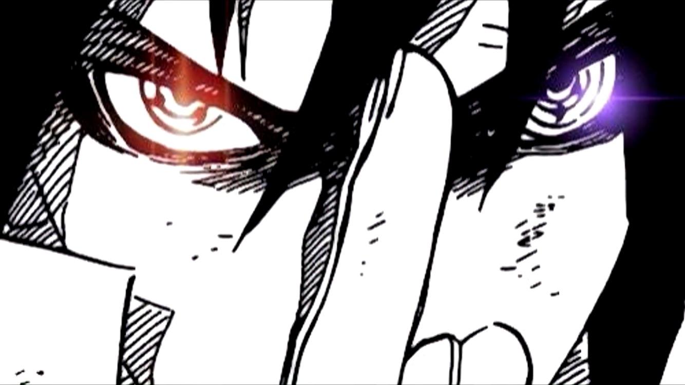 Sasuke Uchiha Rinnegan Manga - HD Wallpaper 