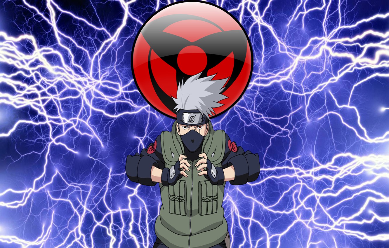 Photo Wallpaper Red, Black, Zipper, Naruto, Chidori, - Fondos De Rayos Hd - HD Wallpaper 
