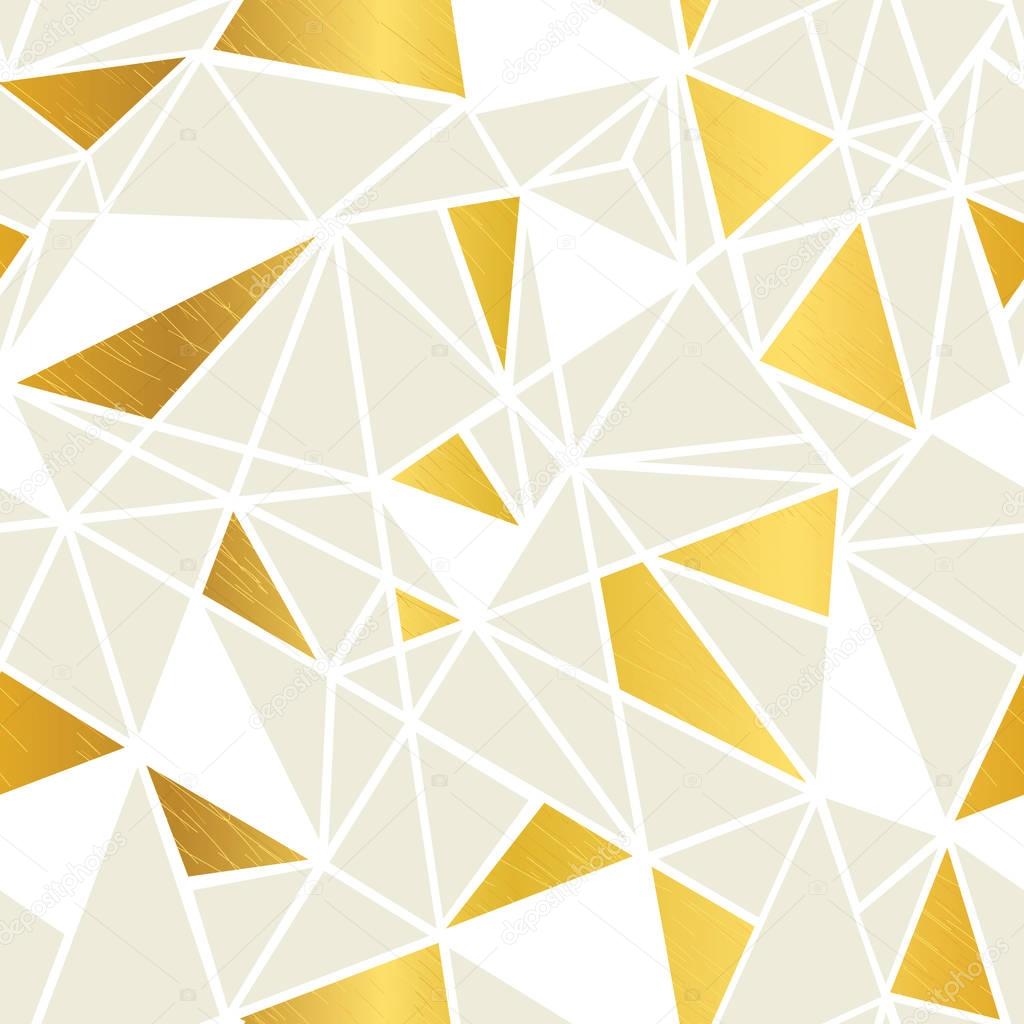 Pink Gold White Geometric Mosaic - HD Wallpaper 