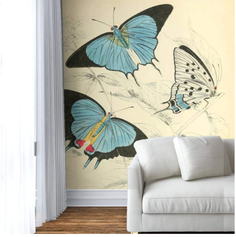 Vintage Butterfly Illustrations - HD Wallpaper 