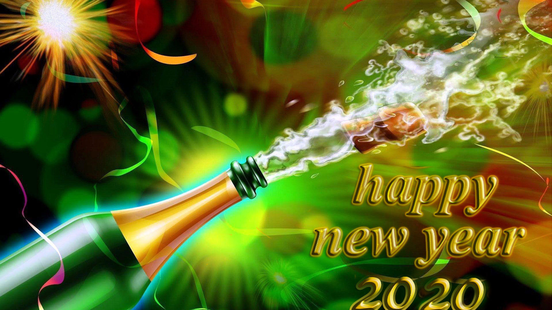 Happy New Year 2019 Wallpaper Download - HD Wallpaper 