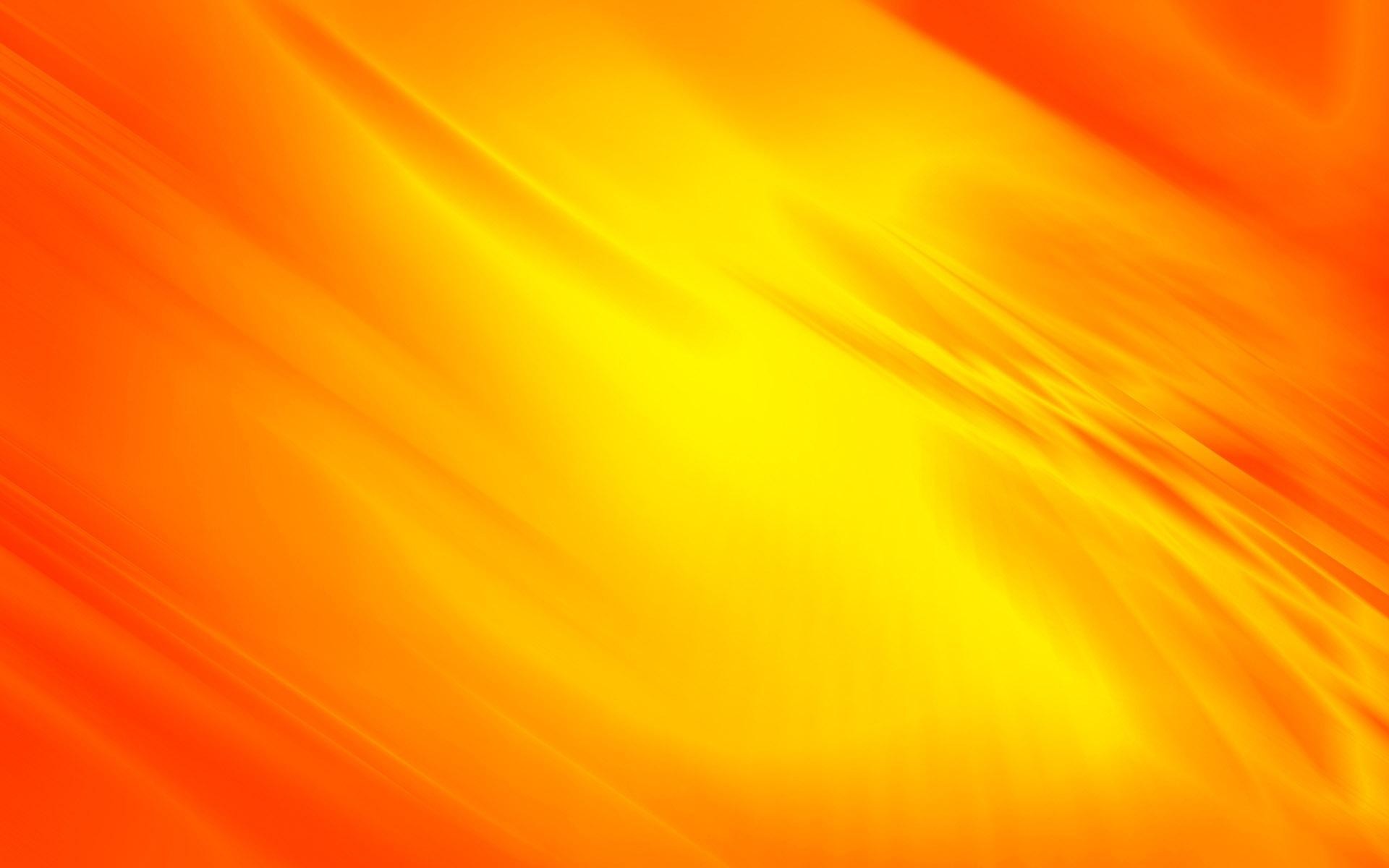 Yellow Orange Flowing Curves - Orange Yellow Abstract Background - HD Wallpaper 