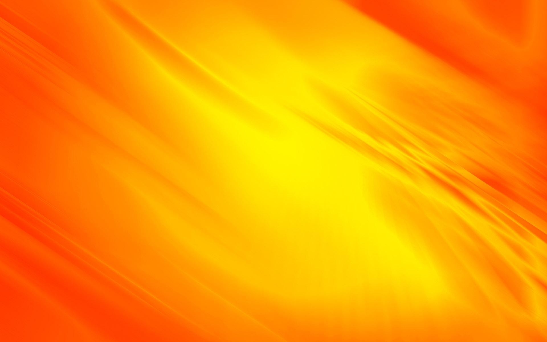 Yellow Orange Flowing Curves Orange Yellow Abstract Background