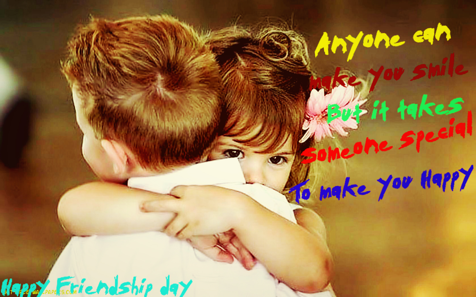 Special Friendship Day Love Wallpaper Messages - Today Happy Friendship Day - HD Wallpaper 