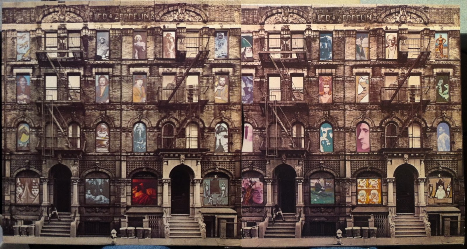 Led Zeppelin Physical Graffiti Wallpaper - Led Zeppelin Physical Graffiti Artwork - HD Wallpaper 