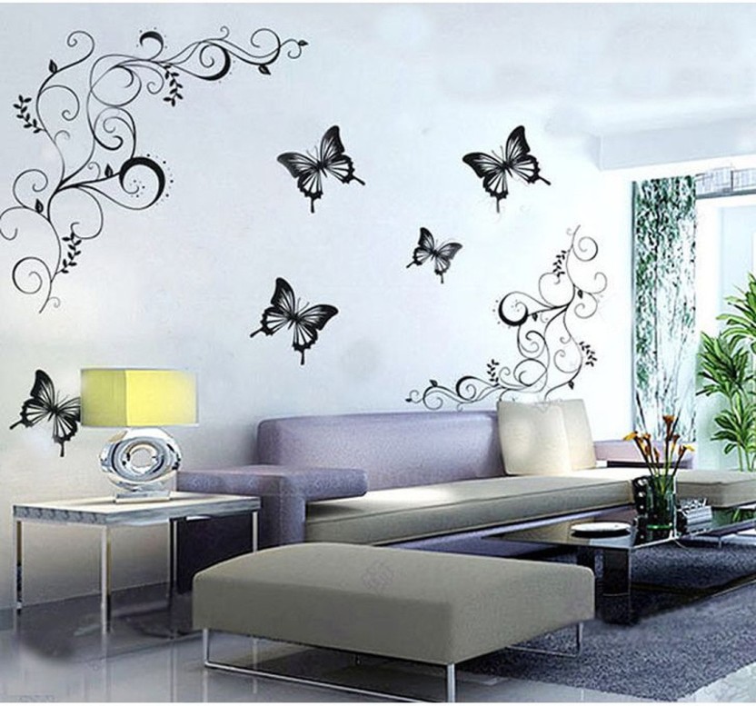 Nature Wall Stickers For Bedroom - HD Wallpaper 