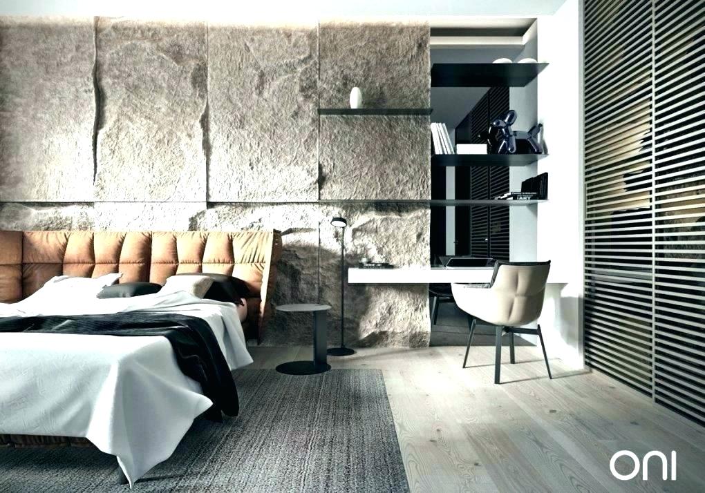Textured Accent Wall Wallpaper Ideas For Walls In Bedroom - Cool Stone Interior Walls - HD Wallpaper 