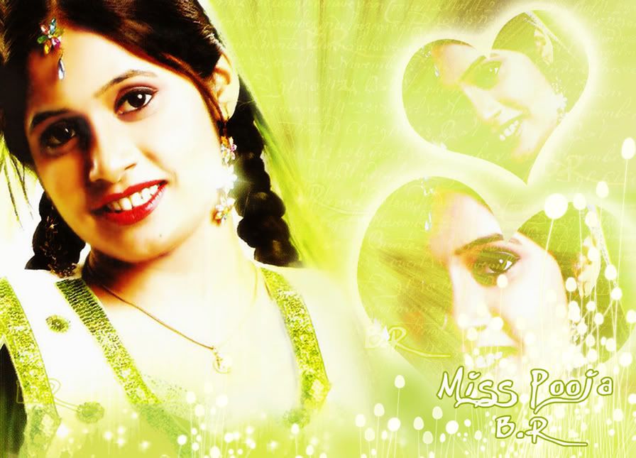 Miss Pooja New - HD Wallpaper 