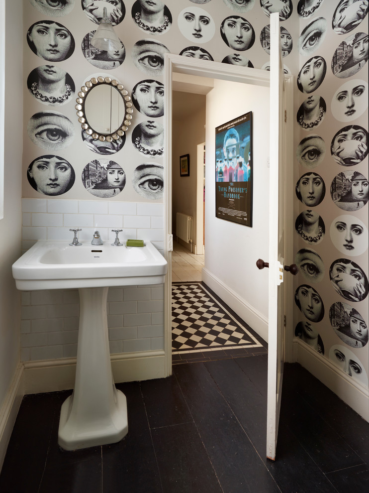 Wallpaper Bathroom Bathroom Victorian With Cloakroom - Victorian Bathroom - HD Wallpaper 