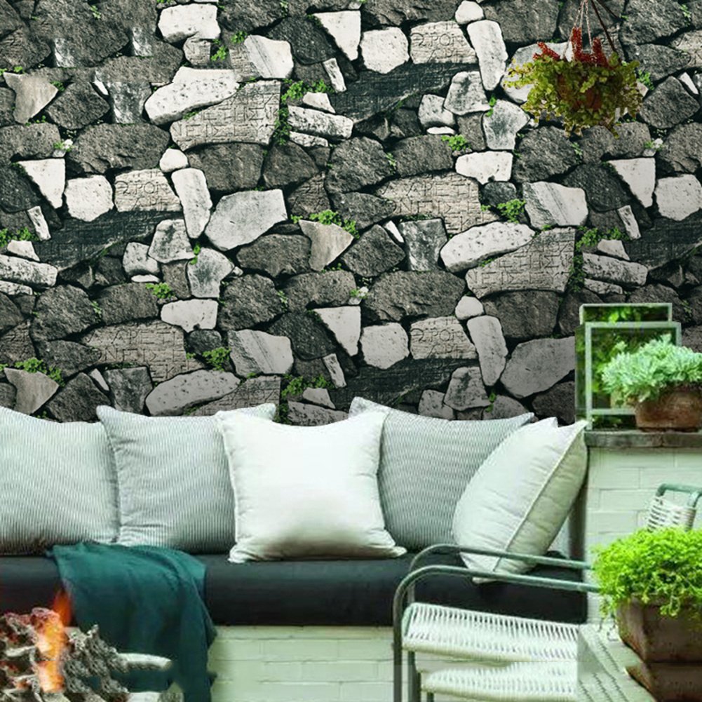 Diseños En Piedra Pintadas Para Paredes - HD Wallpaper 