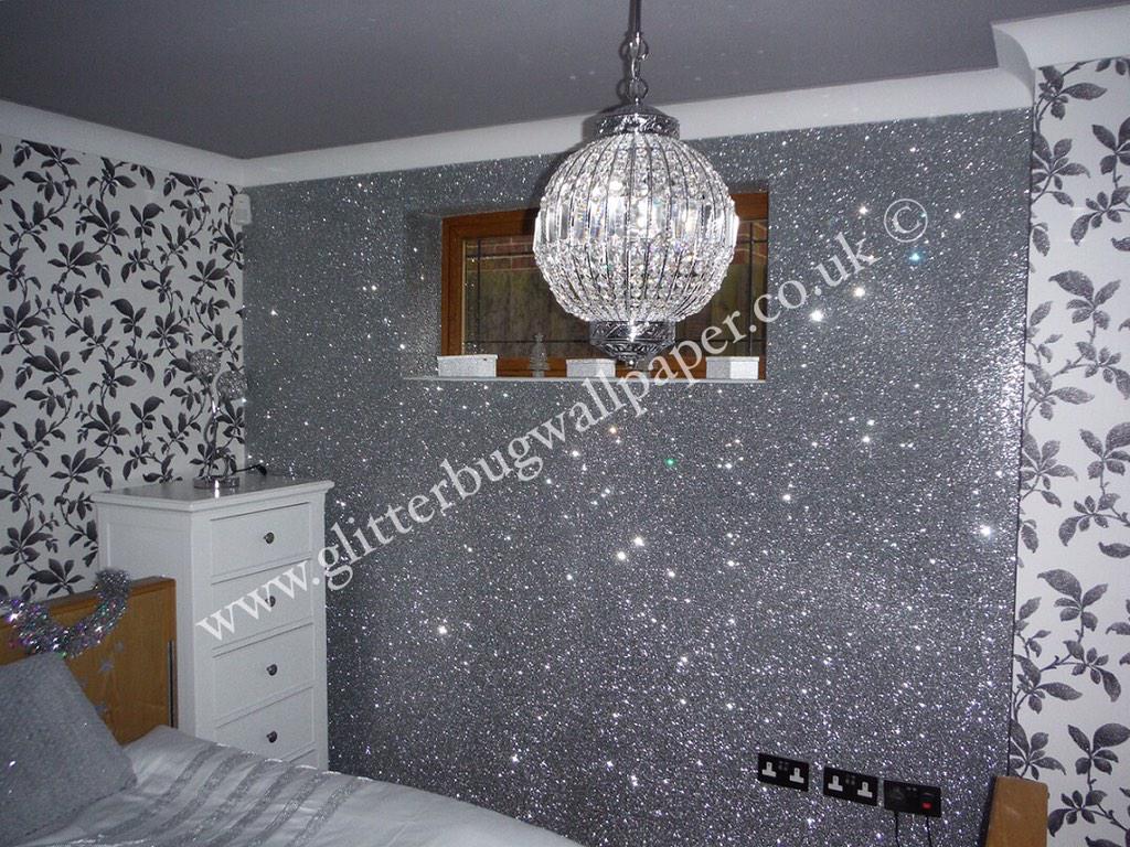 Silver Glitter Bug - HD Wallpaper 