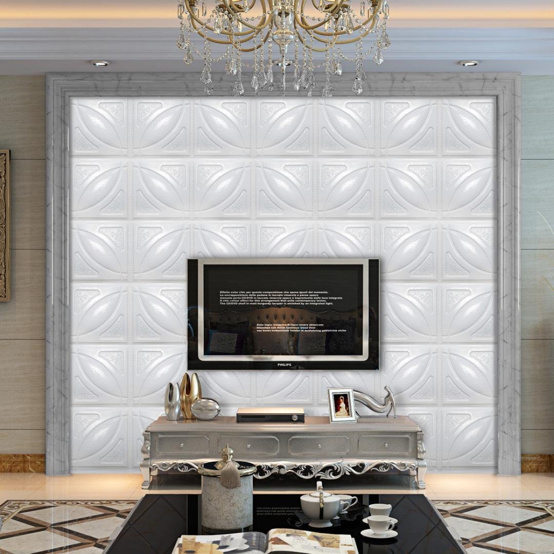 3d Modern Wall Tv Background - HD Wallpaper 