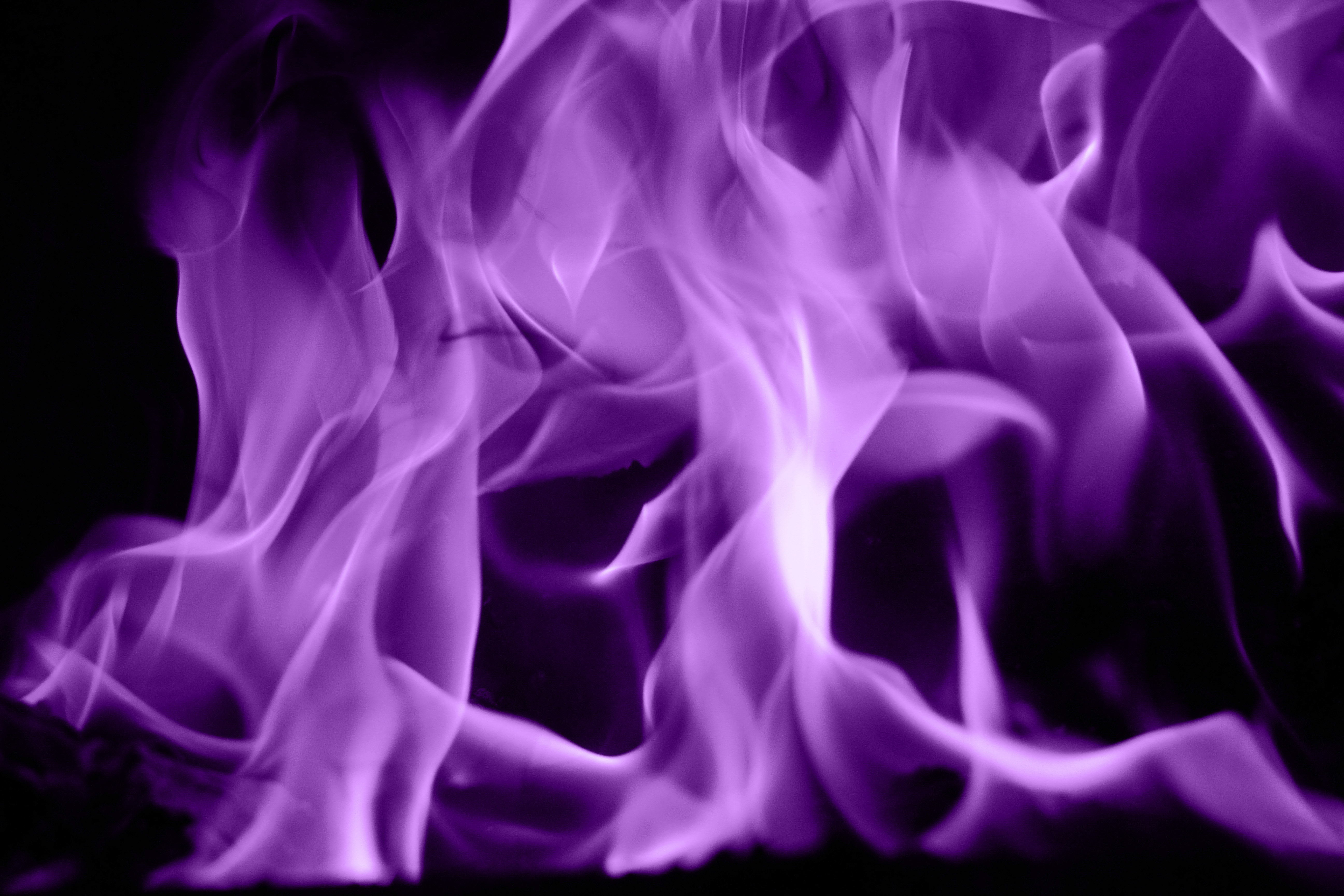 Background Purple Fire And Smoke - HD Wallpaper 