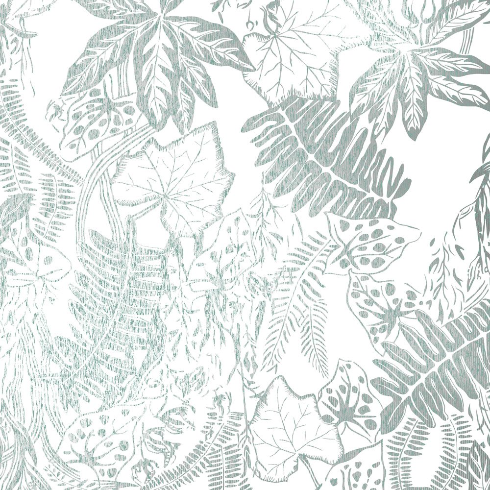 Tropical Wallpaper - Hothouse Copper Rose And White - HD Wallpaper 